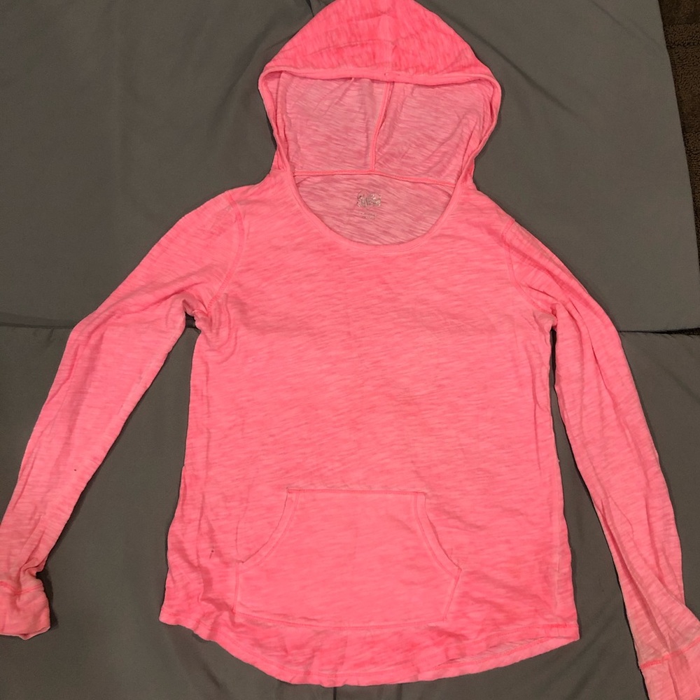 Justice long sleeve t-shirt hoodie